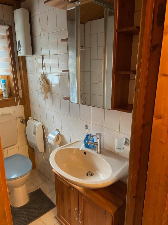Villa Blockhaus Ferienzauber Bromskirchen Exterior foto