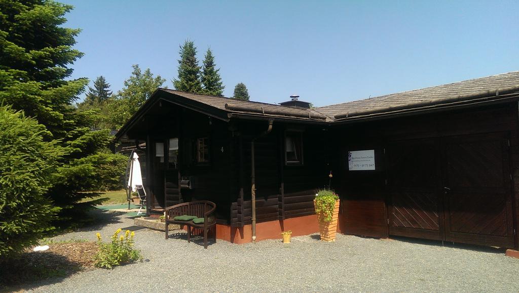 Villa Blockhaus Ferienzauber Bromskirchen Exterior foto